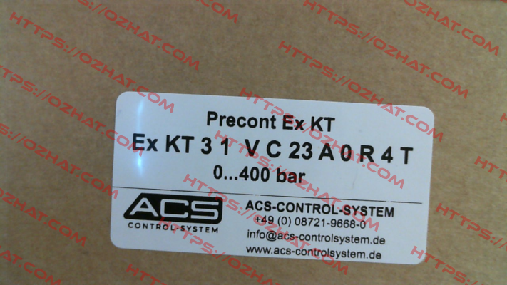 Precont Ex KT 3 1 V C 23 A 0 R 4 T Acs Control-System