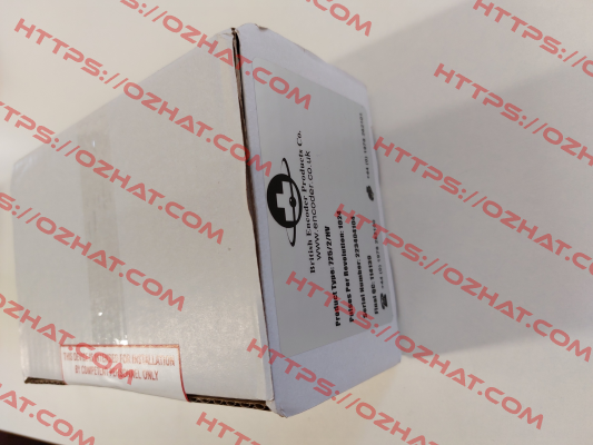 725/2-10F-S1-1024-R-HV-1-SG2-ST-IP50 British Encoder