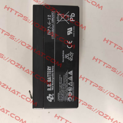 BP3.6-12 B.B. Battery