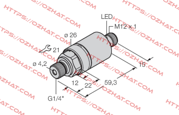 PC016V-204-2UPN8X-H1141 Turck