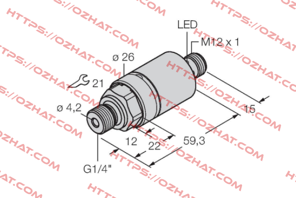 PC040V-204-2UPN8X-H1141 Turck