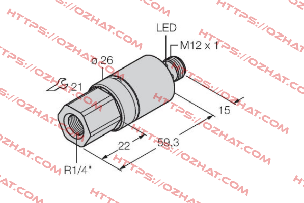 PC003V-211-2UPN8X-H1141 Turck