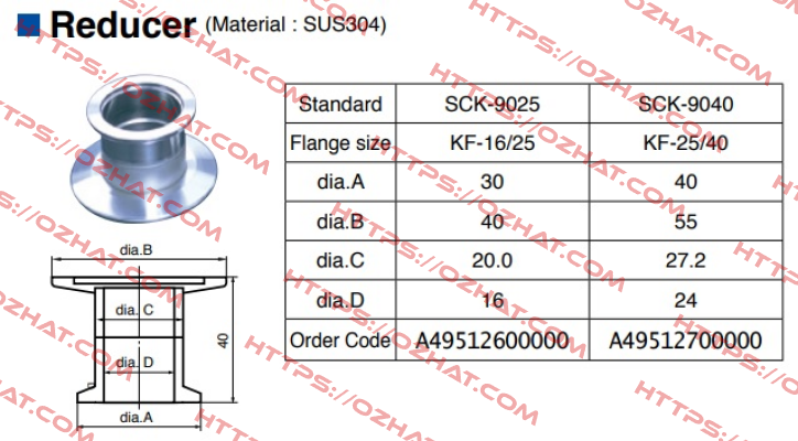 SCK-9025 ULVAC