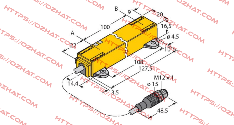 LI100P1-Q17LM1-LIU5X2 Turck