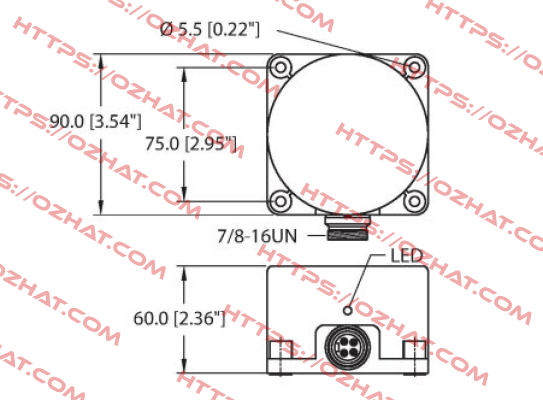 NI60-K90-VN4X-B2141 Turck