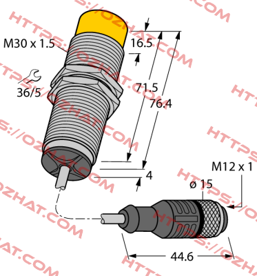 NICP-M30-8P8-0,3-RSC12T Turck