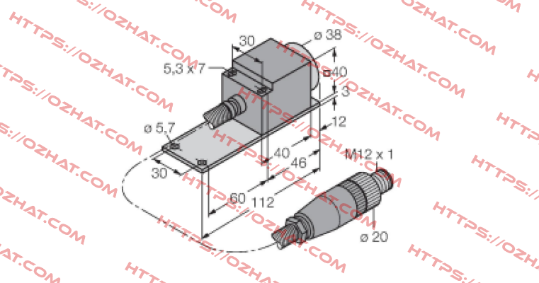 NI25-CQP40/S1102 5M Turck