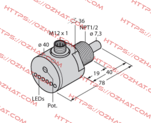 FCS-N1/2A4-ARX-H1140 Turck