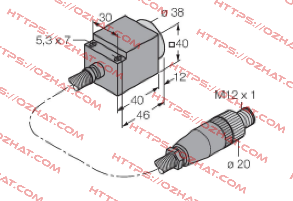 NI25-CQ40/S1102 5M Turck