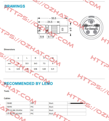 FFA.0A.250.FTAC52 Lemo