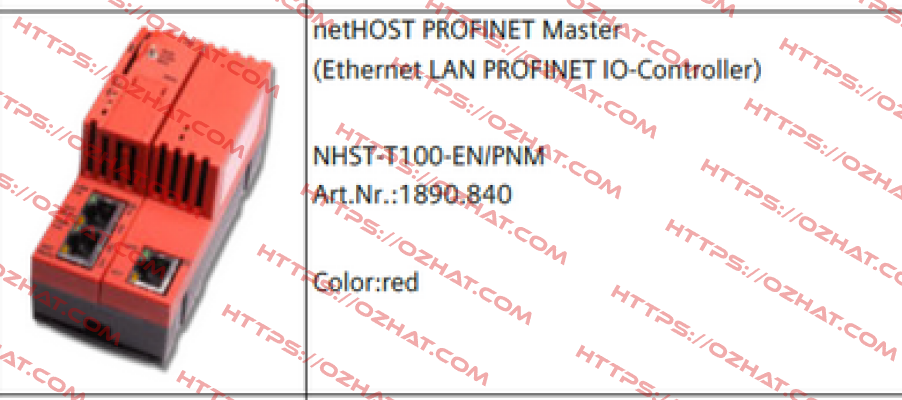 NHST-T100-EN/PNM Hilscher