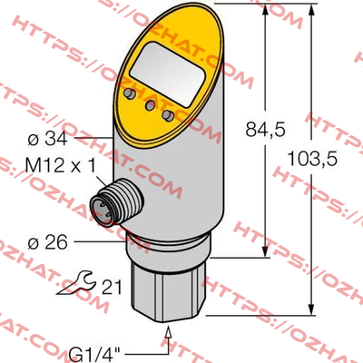 PS016V-301-LUUPN8X-H1141 Turck