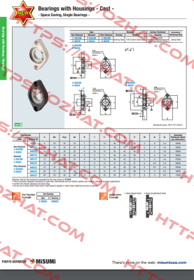 C-BGCR6002ZZ Misumi