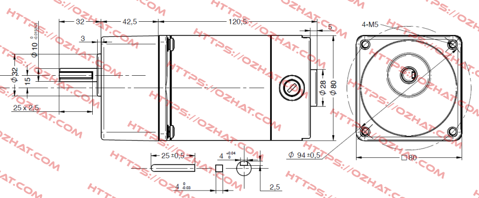 SDS80120A-12-750 Transmotec