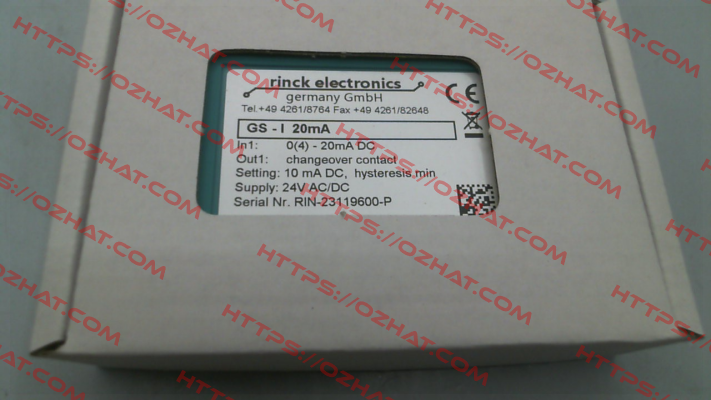 GS-I20mA Rinck Electronic