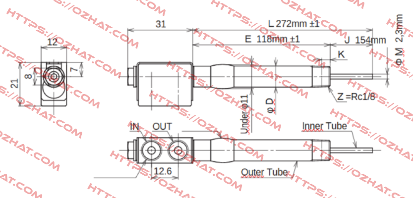 JC-KRM-10-L272-E118-J154-M2.3 Ahresty-tec