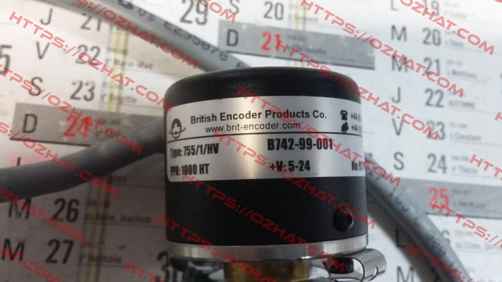 B742-99-001 British Encoder