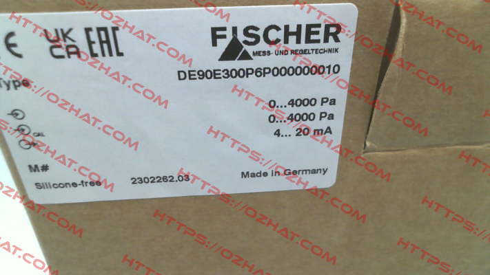 DE90E300P6P000000012 Fischer Mess Regeltechnik