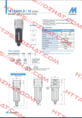MAF300LD-8A-D Mindman