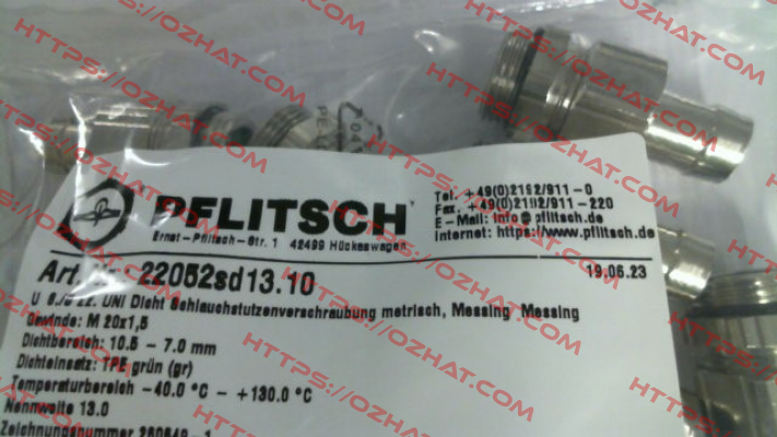 22052sd13.10 PFLITSCH