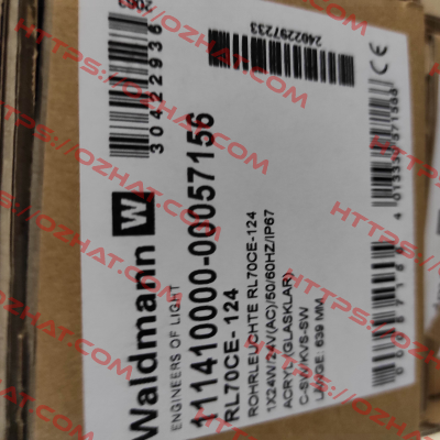 111410000-00057156 / RL70CE-124 Waldmann