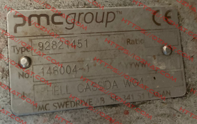 92821451 No:148004-1 PMC GROUP