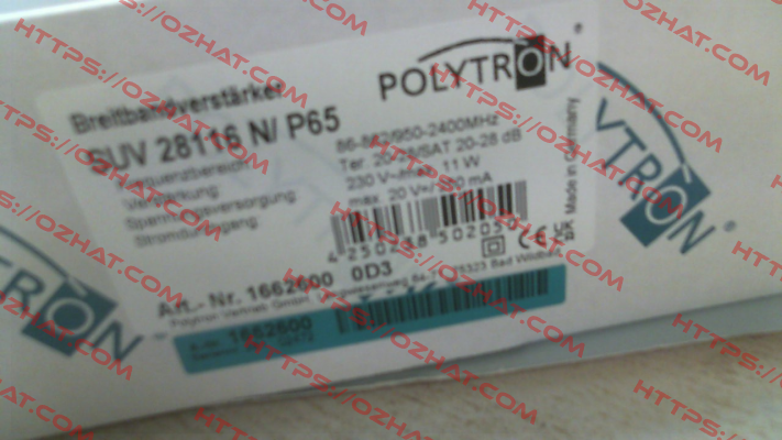 SUV 28116 N/P65 Polytron