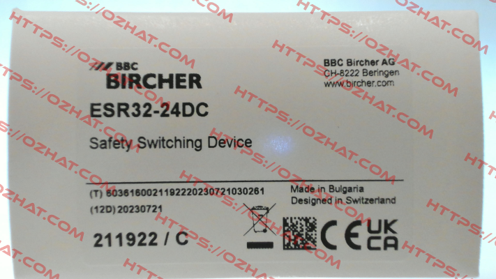 211922 / ESR32-24VDC Bircher